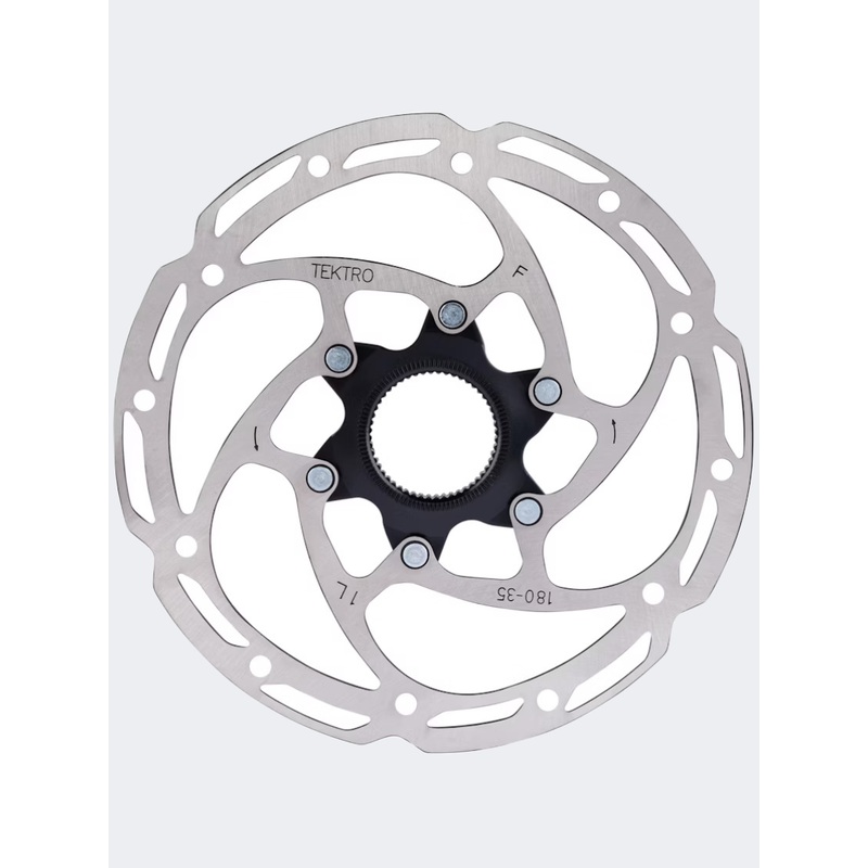Tektro Tr180-35 Centerlock Rotor Biking Spare Parts Silver/Black