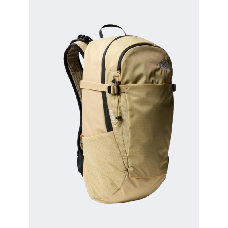 The North Face Basin 24  Unisex Hiking Bag Khaki Stone/Rust