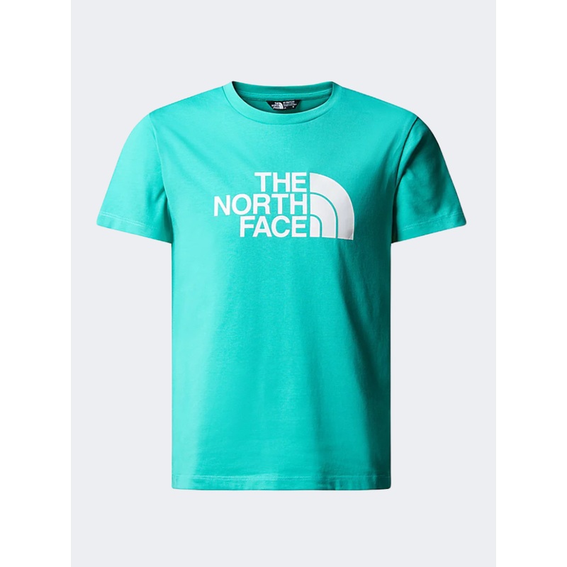 The North Face Easy Boys Lifestyle T-Shirt Geyser Aqua