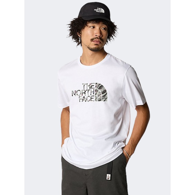 The North Face Easy Men Lifestyle T-Shirt White/Black Beta