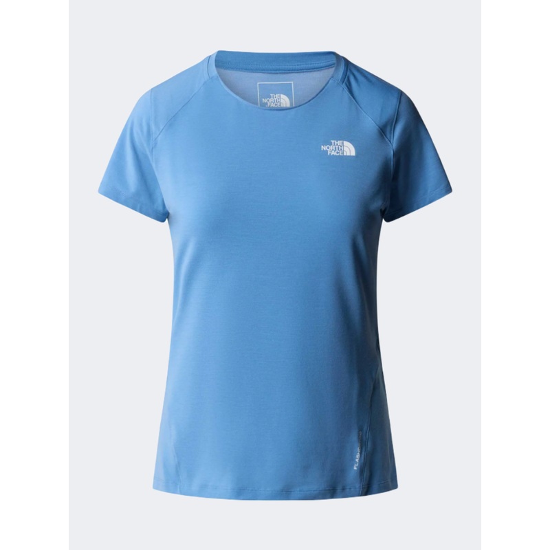 The North Face Lightning Alpine Women Hiking T-Shirt Indigo Stone