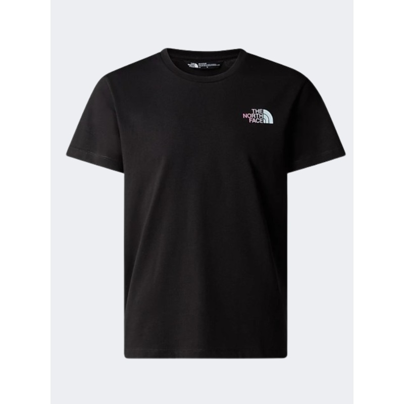 The North Face Relaxed Graphic 2 Girls Lifestyle T-Shirt Black