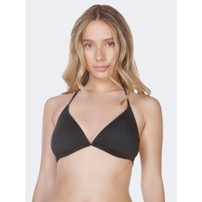 Blu4U Solids Women Beach Bra Black