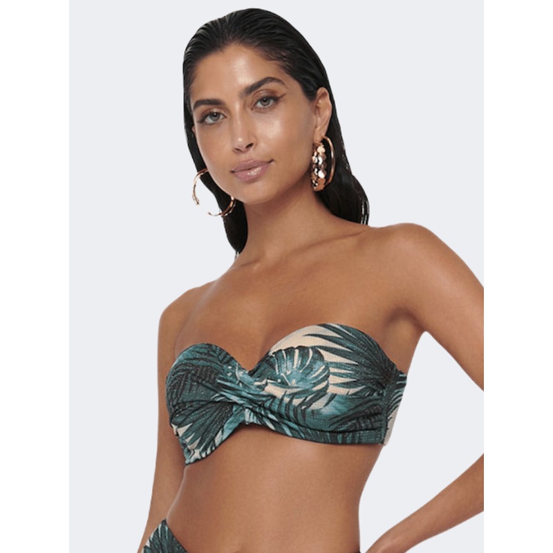 Blue Point Underwire Women Beach Bra Green