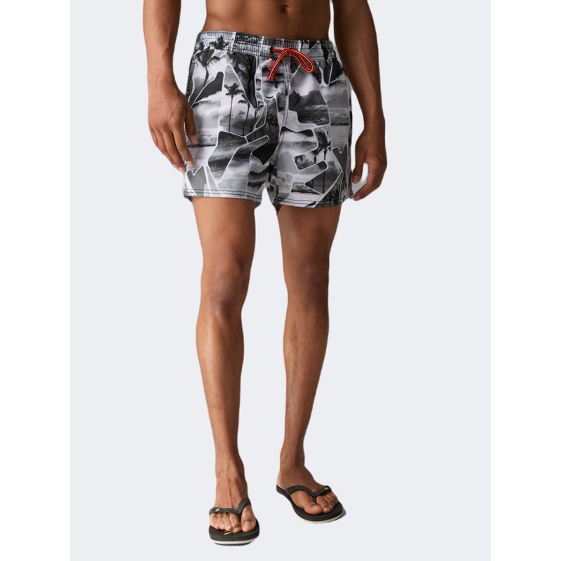 Bogner Nelson 2 Men Beach Swim Short Black/White