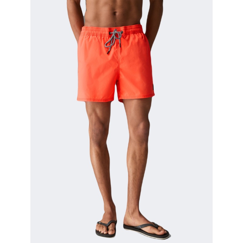 Bogner Nelson 2 Men Beach Swim Short Red/Orange