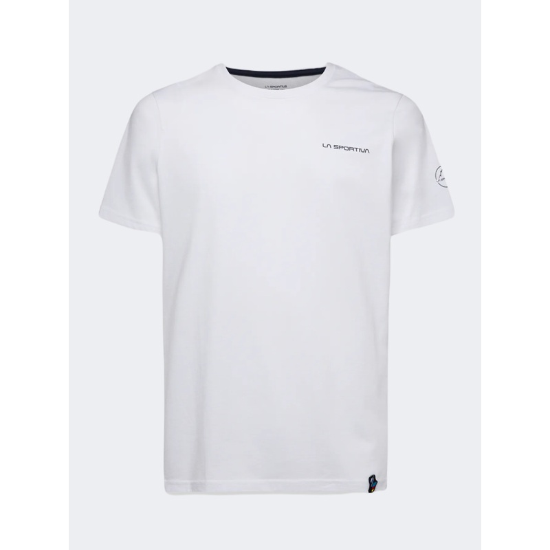 La Sportiva Back Logo Men Climbing T-Shirt White