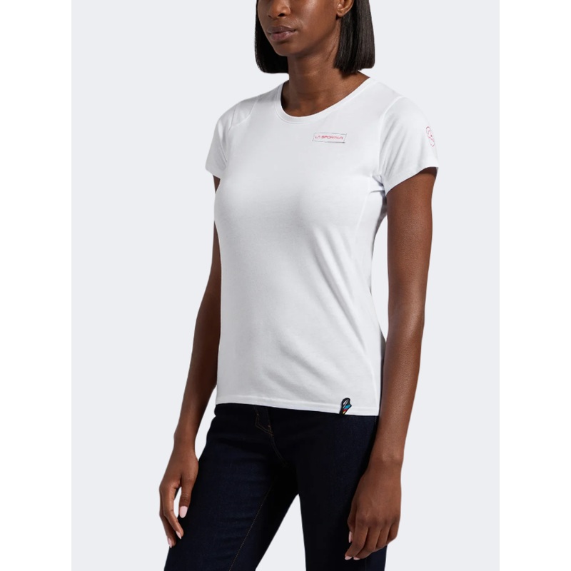 La Sportiva Mantra Women Climbing T-Shirt White