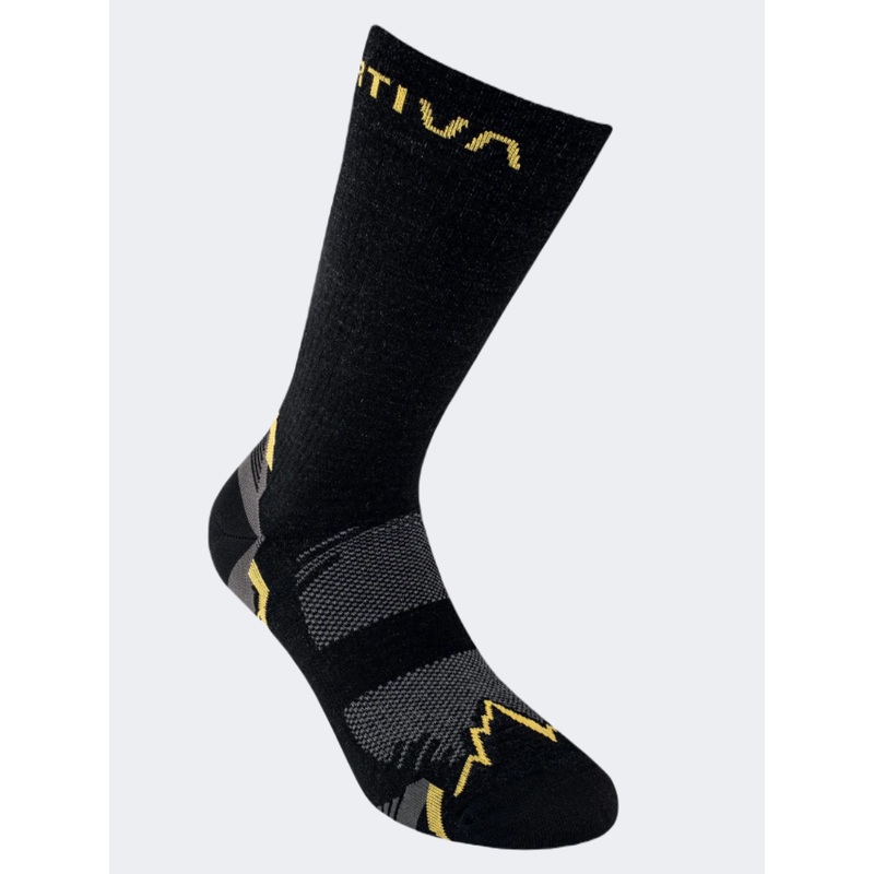 La Sportiva Men Hiking Sock Black/Yellow