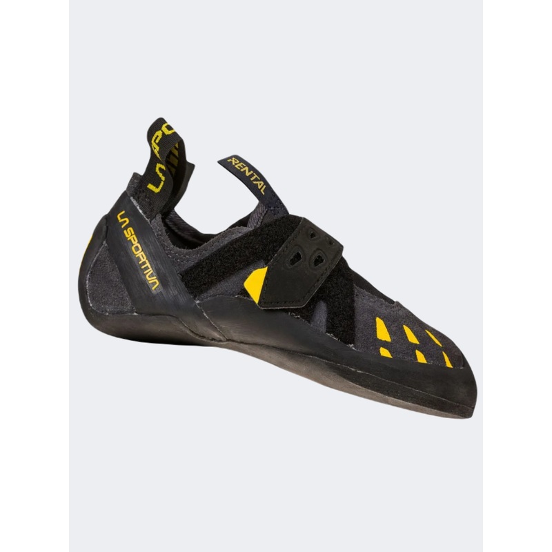 La Sportiva Tarentula Kids Climbing Shoes Carbon/Yellow