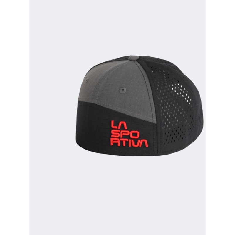 La Sportiva Traverse Men Climbing Cap Carbon/Cherry Tomato