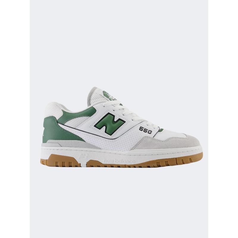 New Balance Bb550 Unisex Lifestyle Shoes White/Nori/Grey