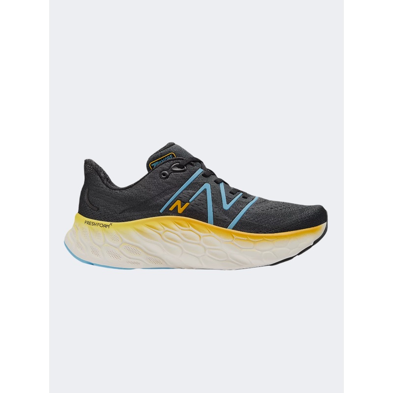 New Balance More Men Running Shoes Black/Blue/Ginger