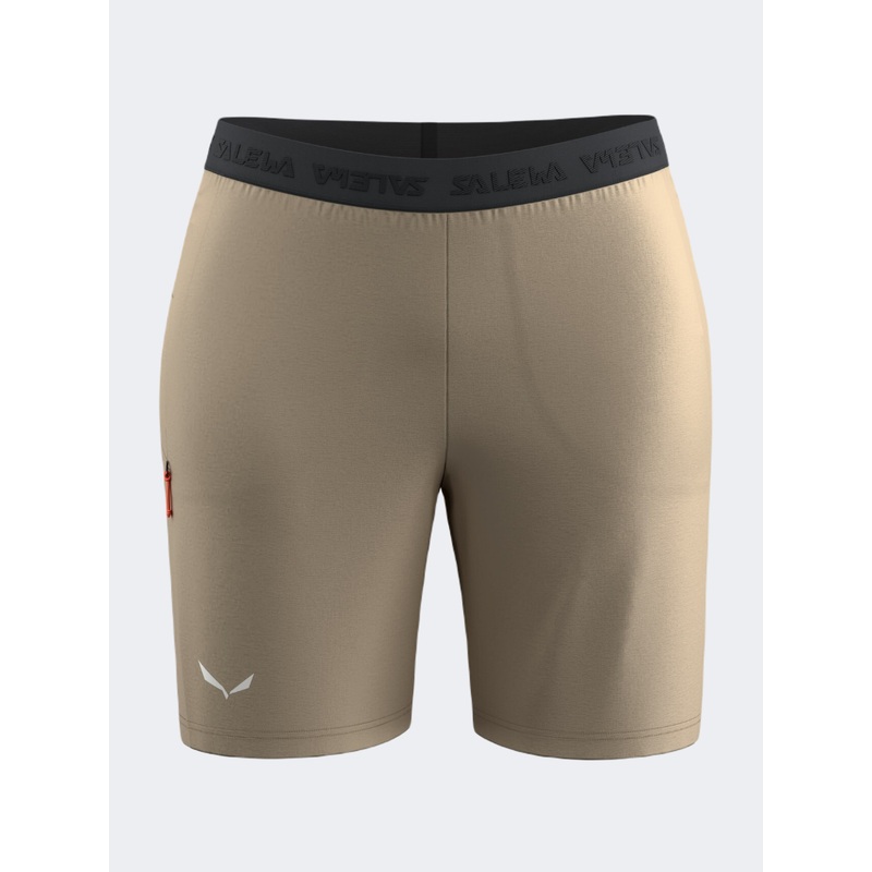 Salewa Puez 4 Women Hiking Short Beige Quicksand