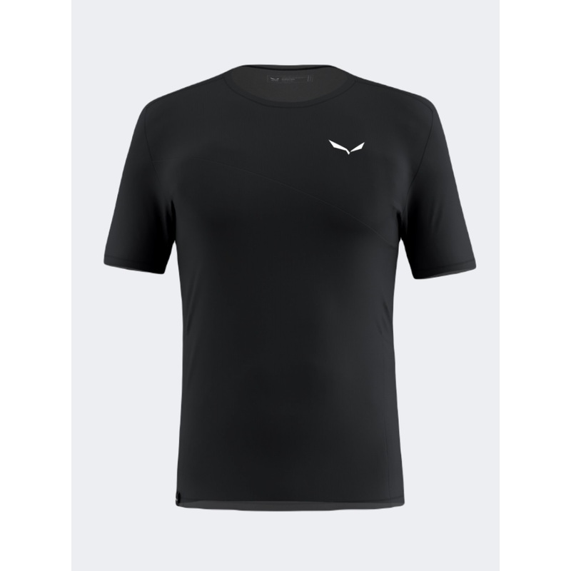 Salewa Puez Sporty Dry Men Hiking T-Shirt Black Out
