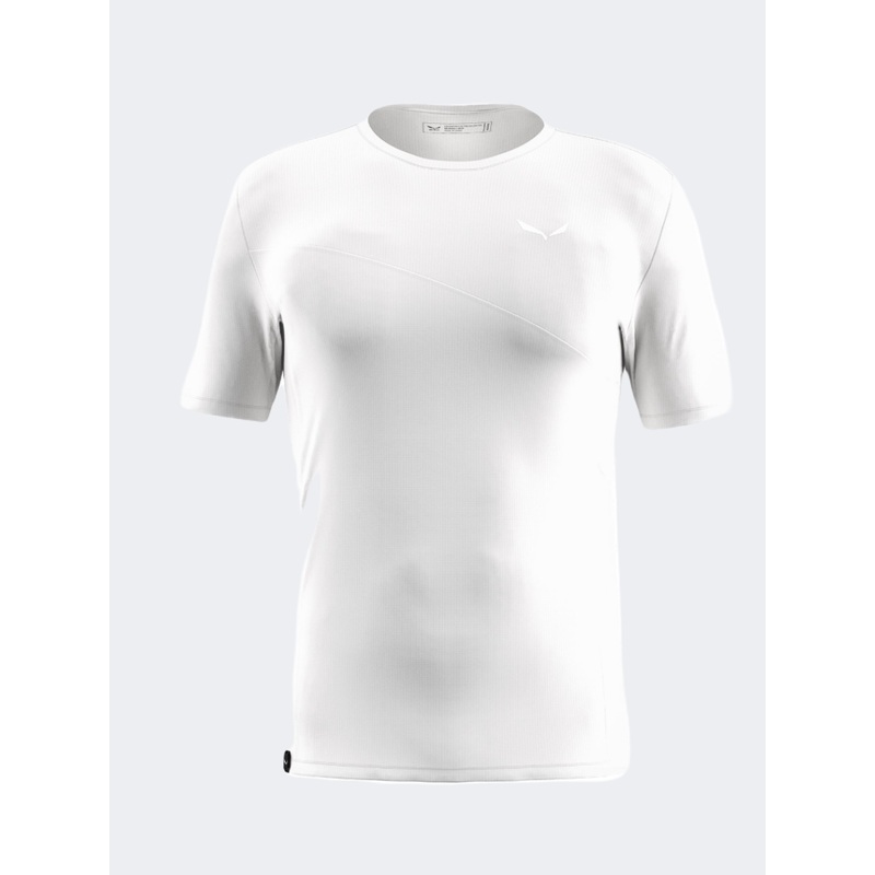 Salewa Puez Sporty Dry Men Hiking T-Shirt White