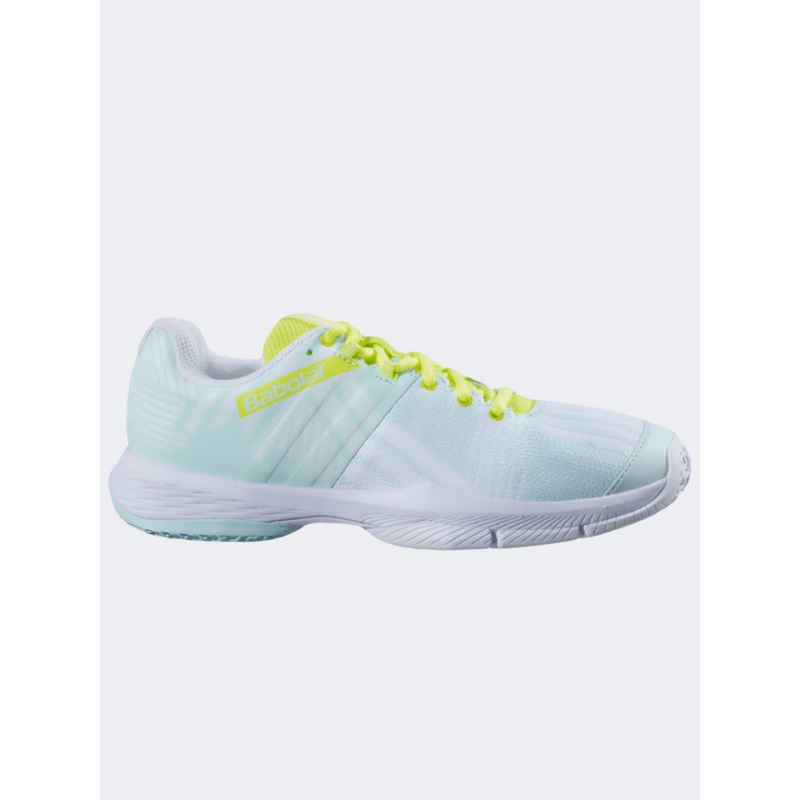 Babolat Sensa Women Padel Shoes Blue/Sulphur
