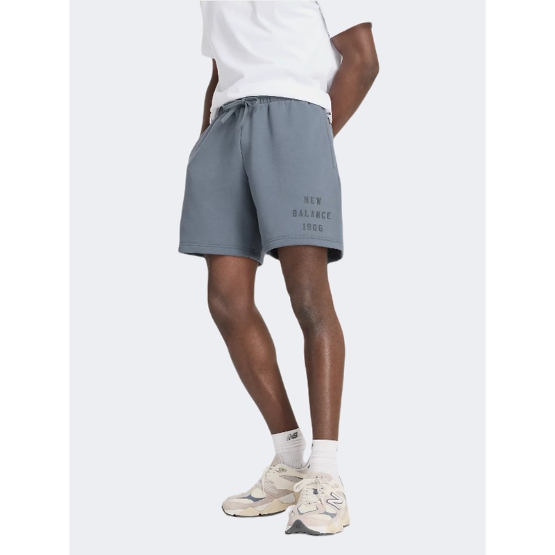 New Balance Iconic Collegiate 7 Inch Men Lifestyle Short Graphite