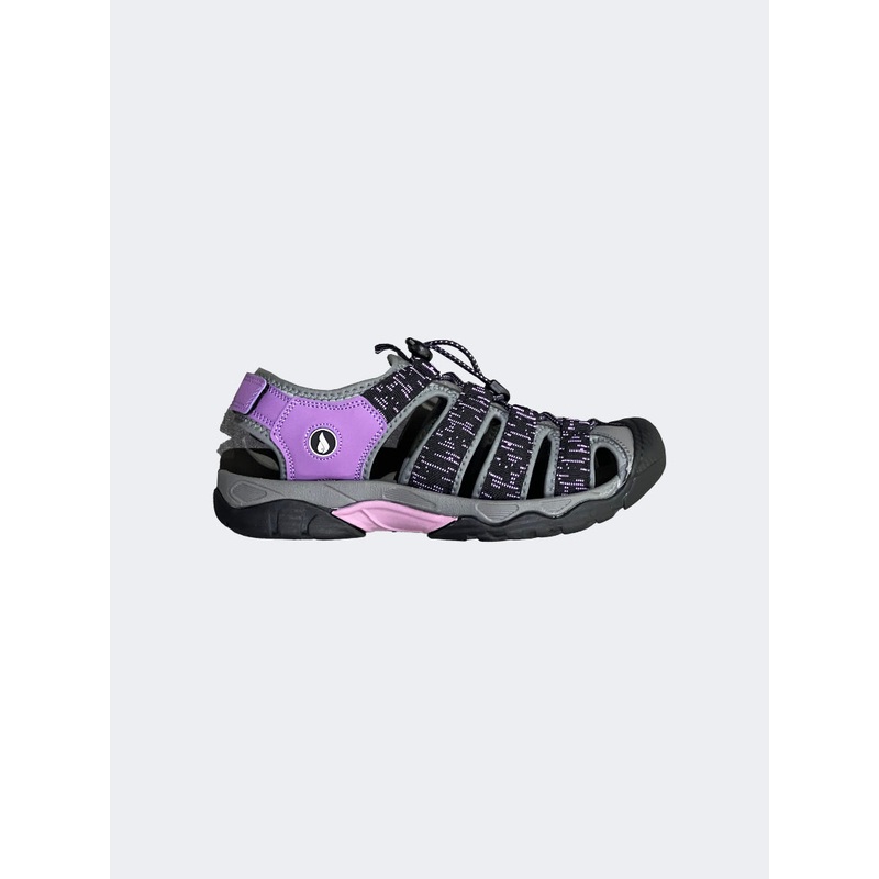 Oil And Gaz Closed Toe Women Lifestyle Sandals Grey/Purple