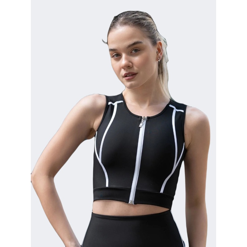 Oil And Gaz Menton Women Lifestyle Bra Black