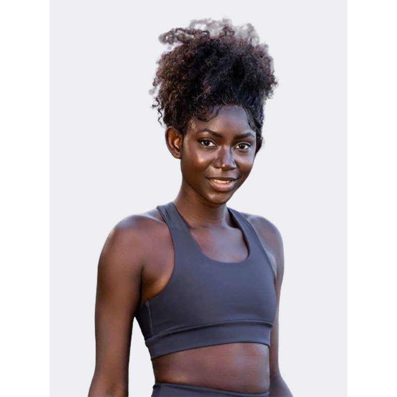 Oil And Gaz Sports Women Lifestyle Bra Anthracite