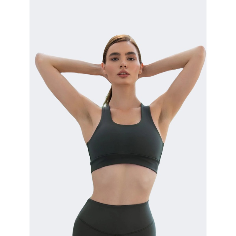 Oil And Gaz Sports Women Lifestyle Bra Kaki