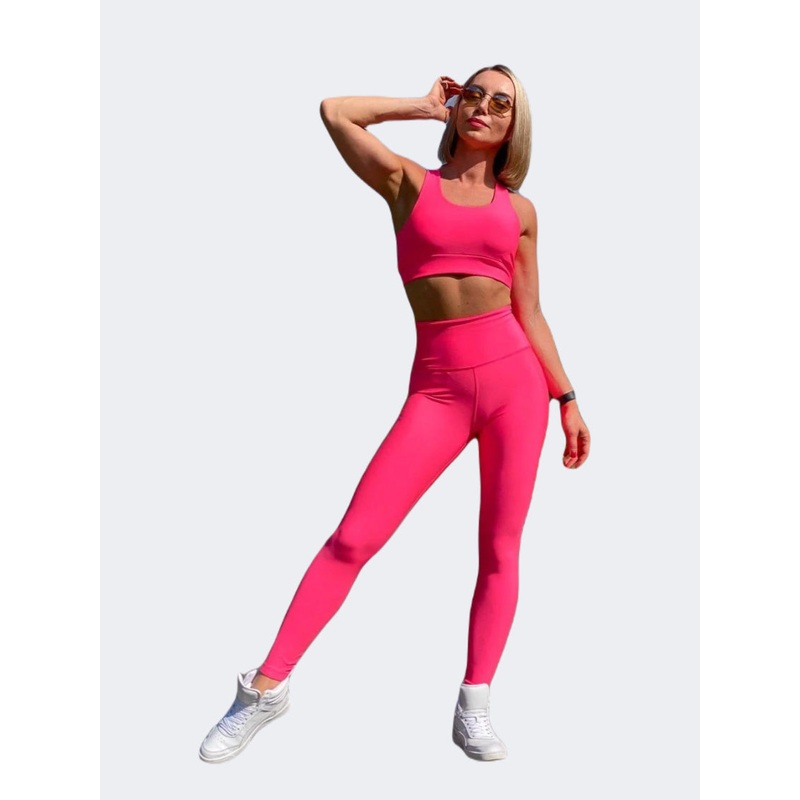 Oil And Gaz Sports Women Lifestyle Bra Pink