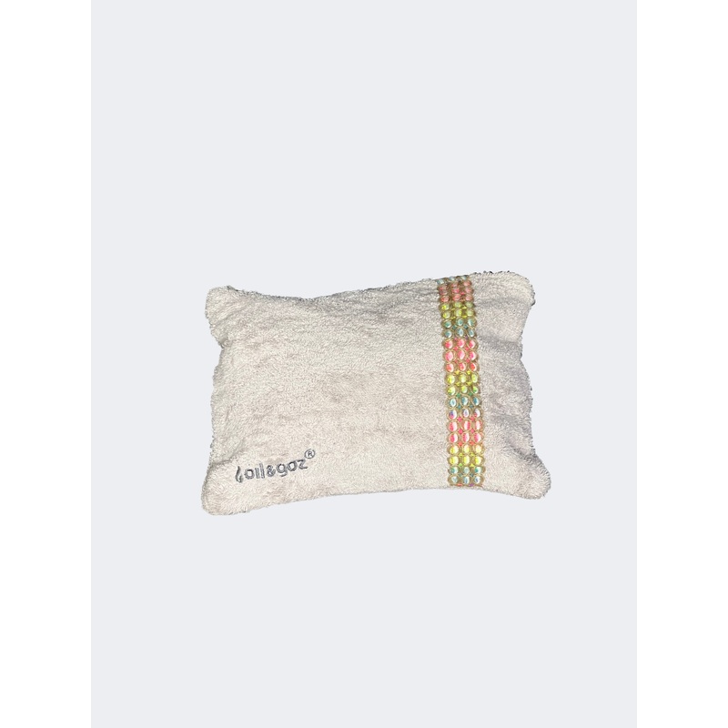 Oil And Gaz Waterproof Unisex Beach Pouches Beige