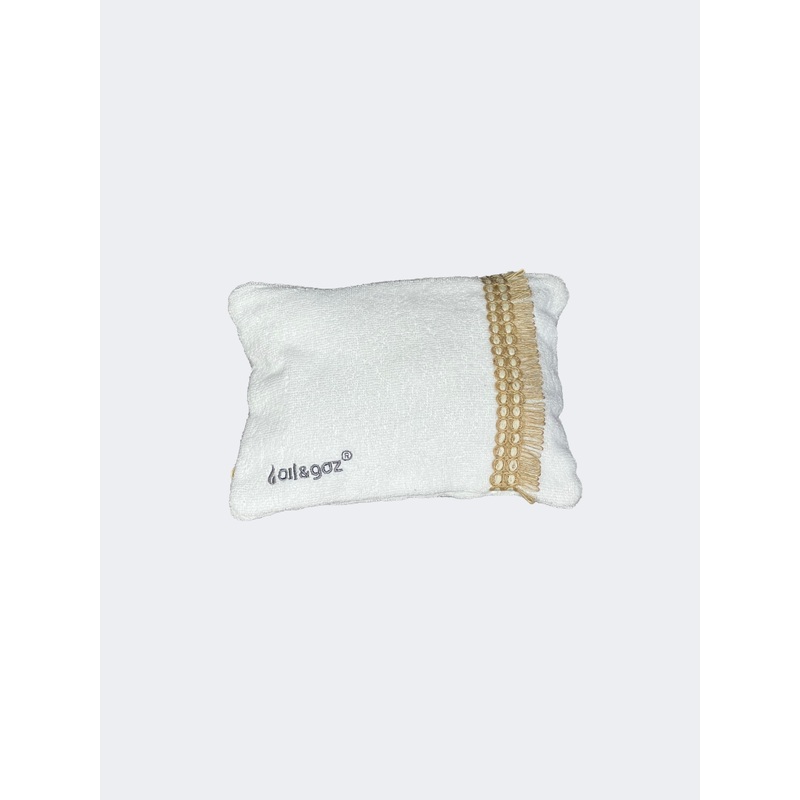 Oil And Gaz Waterproof Unisex Beach Pouches White