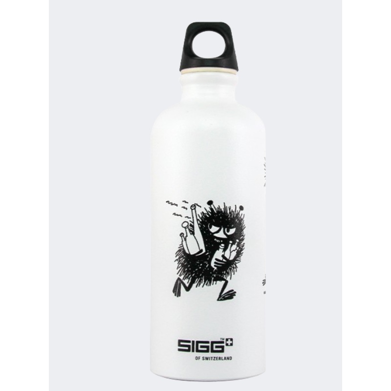 Sigg Traveller Moomin Stinky Unisex Lifestyle Water Bottle White/Black