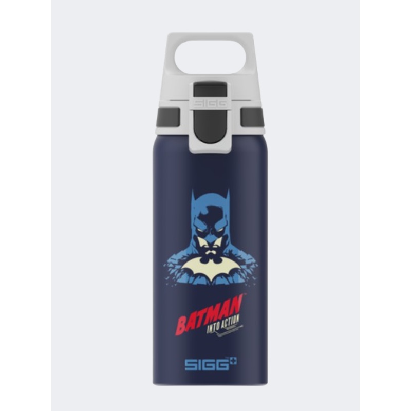 Sigg Wmb One Batman Into Action Unisex Lifestyle Water Bottle Navy/Blue/Red