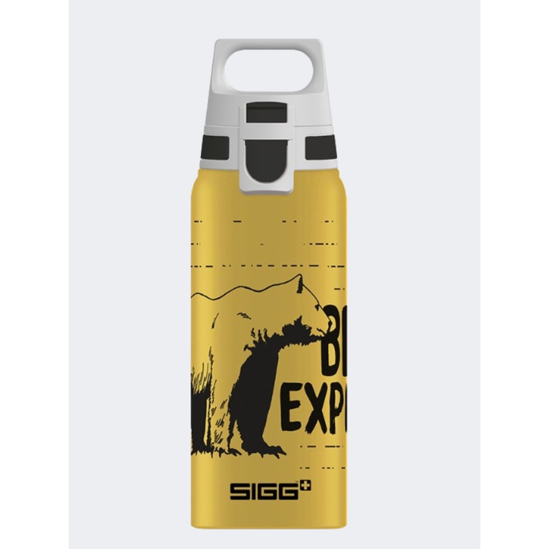 Sigg Wmb One Unisex Lifestyle Water Bottle Brave Bear Yellow
