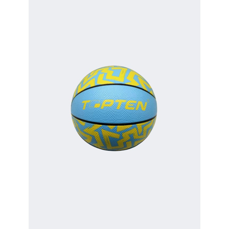 Topten Accessories Basketball Ball Sky Blue/Yellow