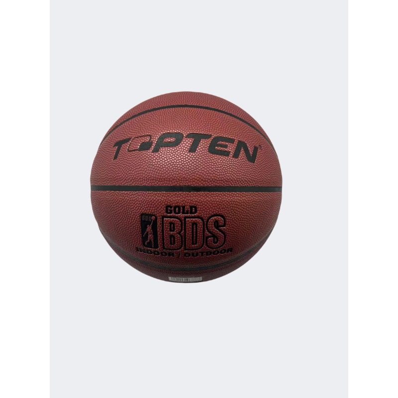 Topten Accessories Gold Bds Basketball Ball Brown