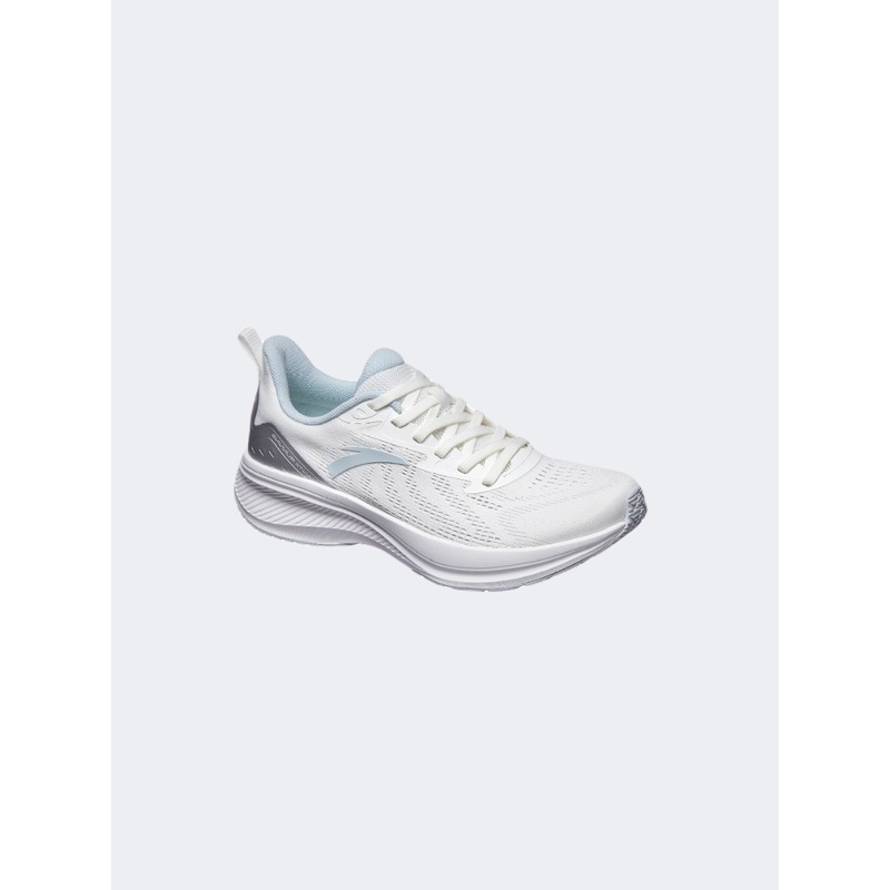 Anta Basic Women Running Shoes White/Silver/Blue