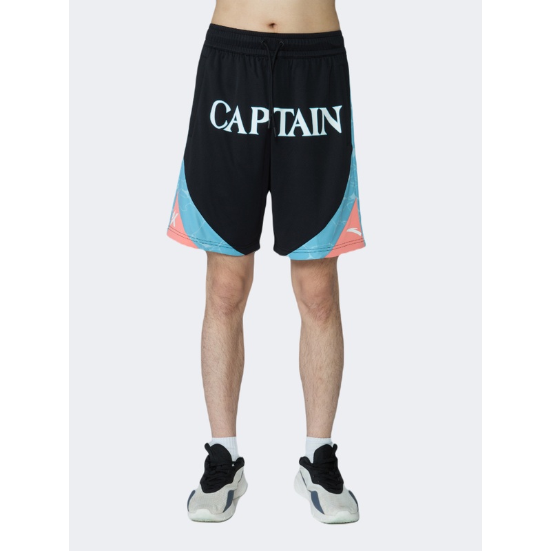 Anta Game Men Basketball Short Black