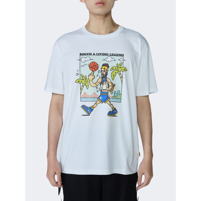 Anta Ktee Rocco Klay Thompson Men Basketball T-Shirt White