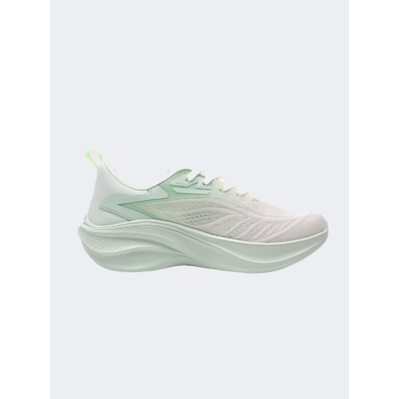 Anta Leaf Women Running Shoes Beige/Light Green