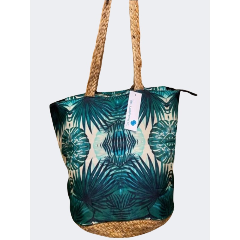 Blue Point Botanical D Tox Women Beach Bag Green