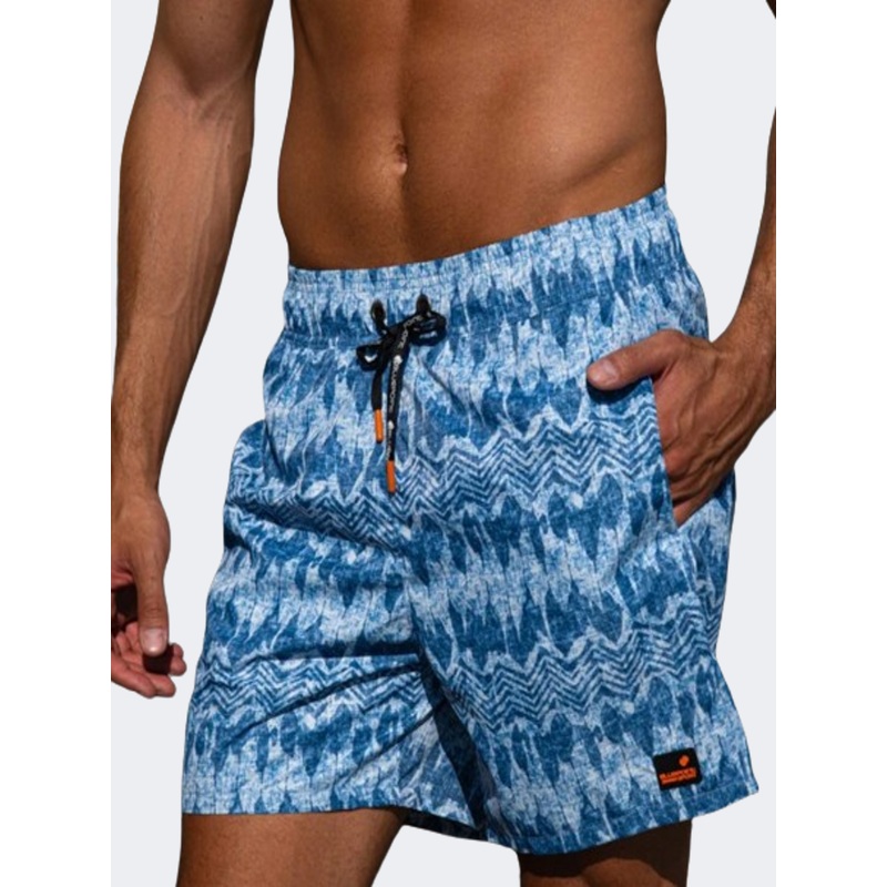 Blue Point Jeanius Men Beach Swim Short Siel