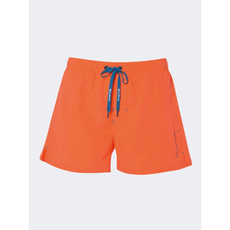 Blue Point Men Beach Swim Short Orange/Blue