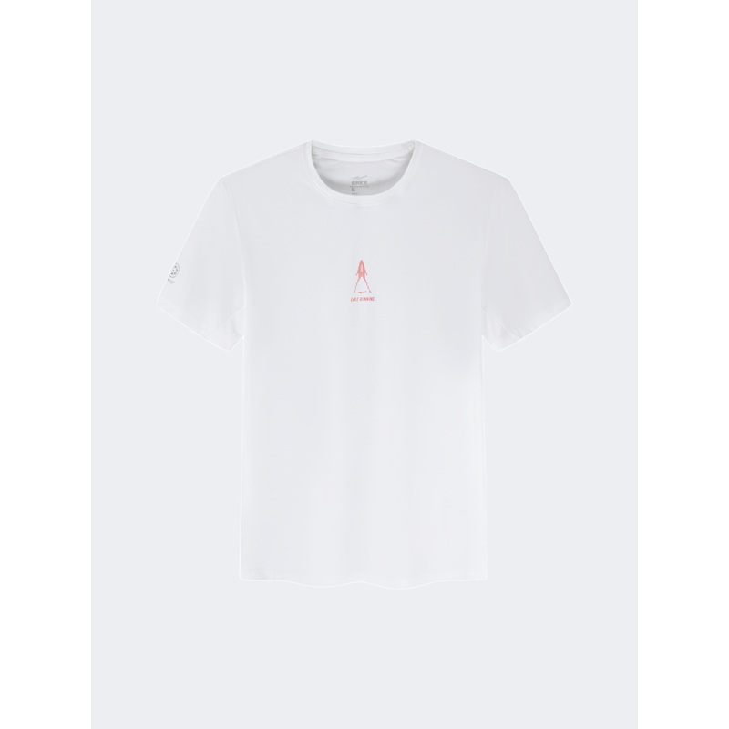 Erke Men Running T-Shirt White