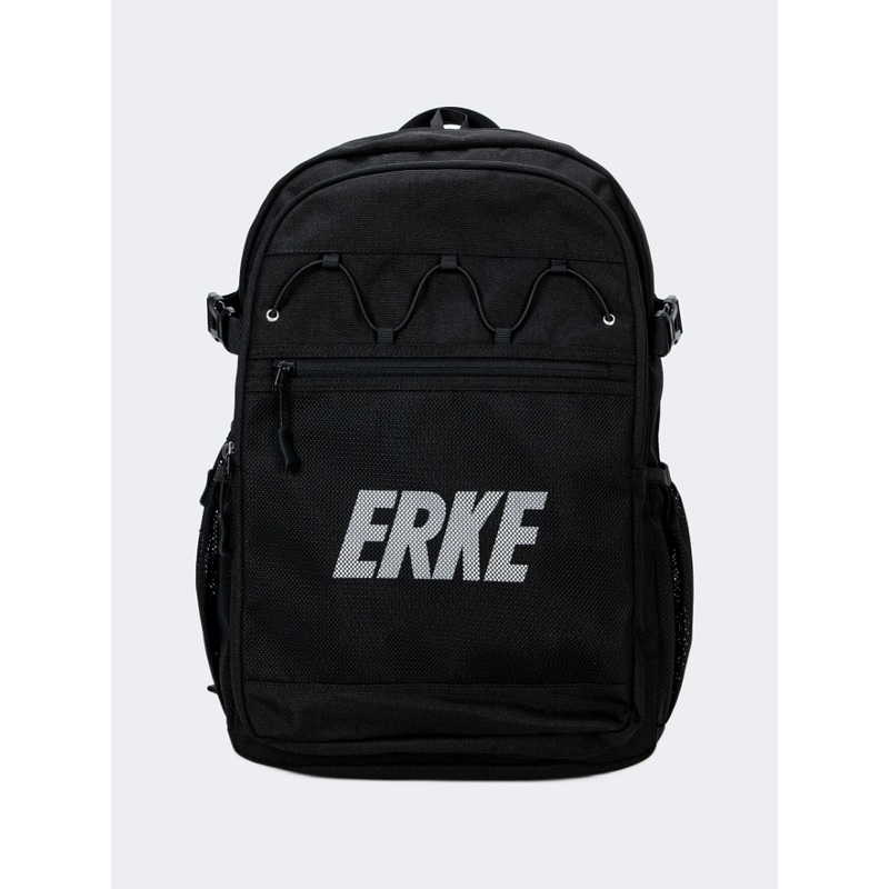 Erke Unisex Lifestyle Backpack Black