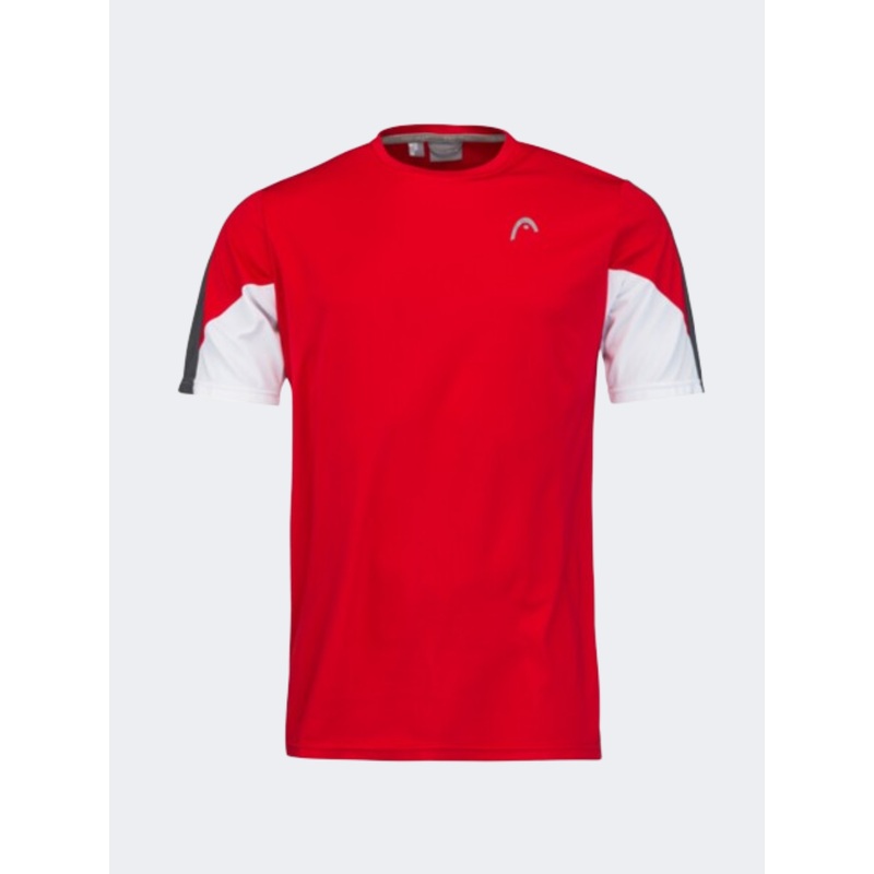 Head Club 22 Tech Men Padel T-Shirt Red