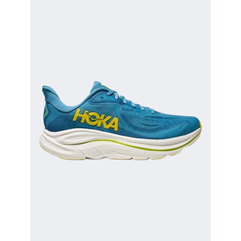Hoka Clifton 10 Men Running Shoes Blue/Foggy Night