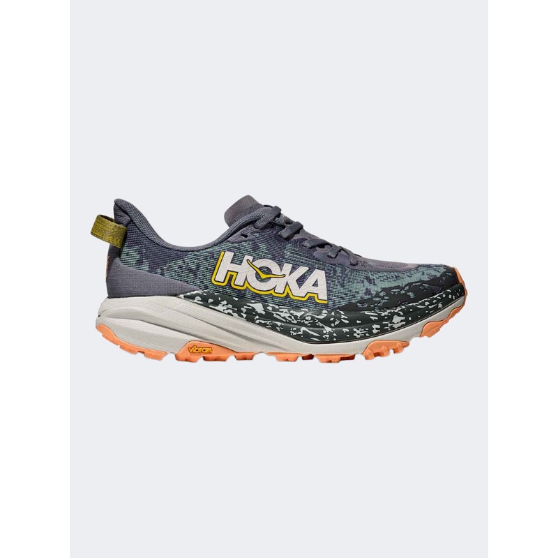 Hoka Speedgoat 6 Women Running Shoes Cosmic Grey