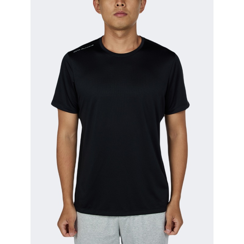 Anta Advanced Men Running T-Shirt Black