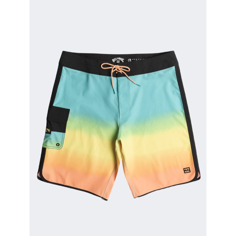 Billabong 73 Fade Pro Men Beach Swim Short Papaya Orange