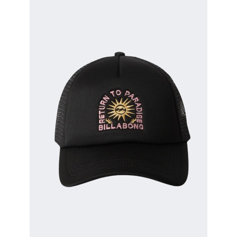 Billabong Across Waves Women Lifestyle Cap Black Pebble