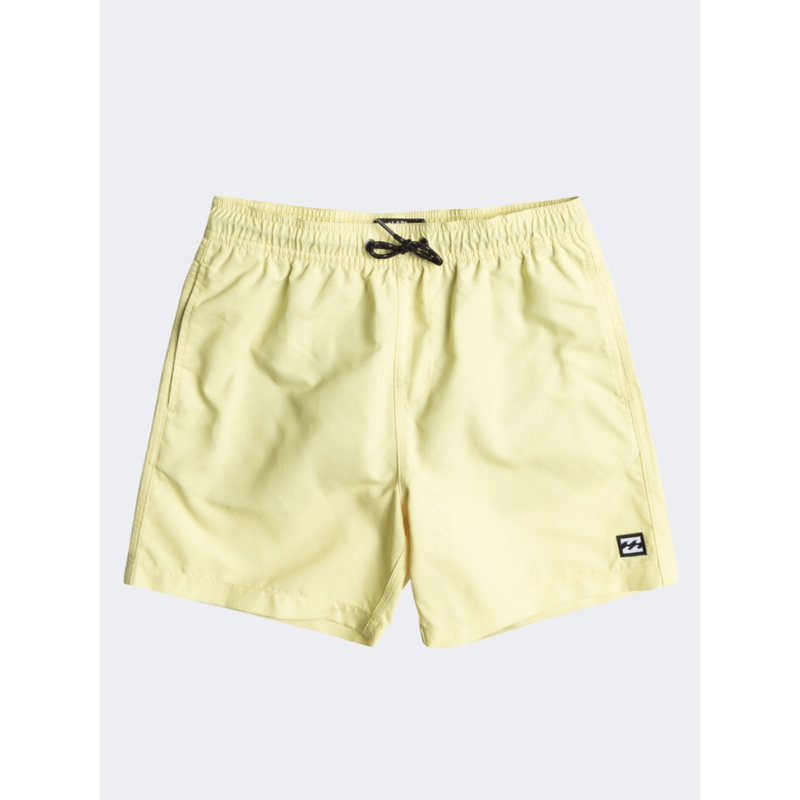 Billabong All Day Layback Men Beach Swim Short Sunny Yellow